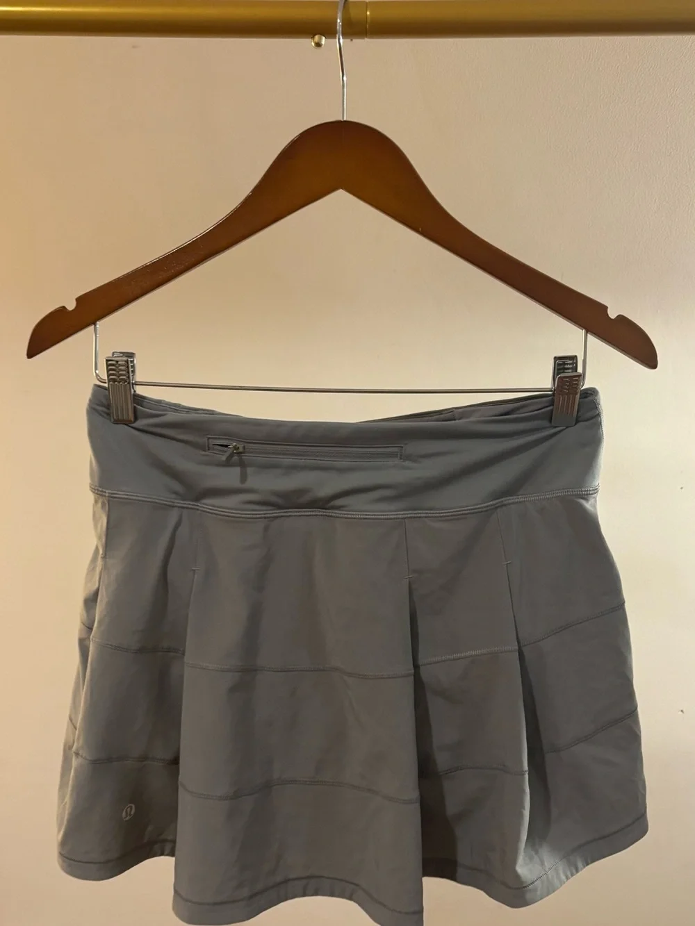 lululemon athletica Gray Athletic Skort